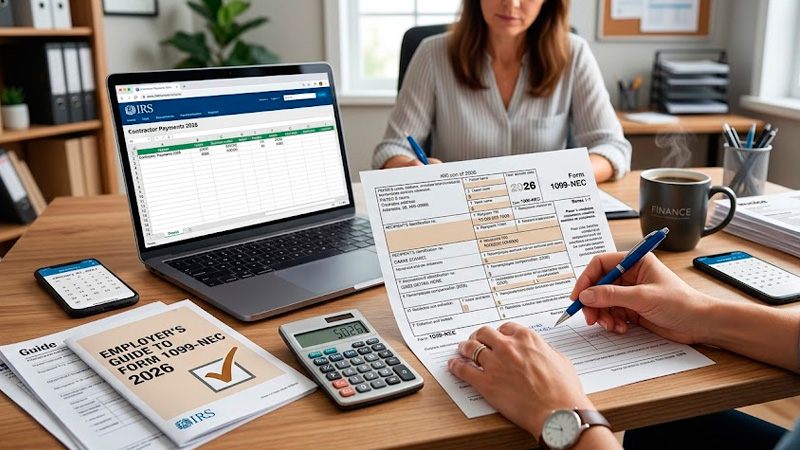 Everything Employers Need to Know About Form 1099-NEC (2026 Guide)